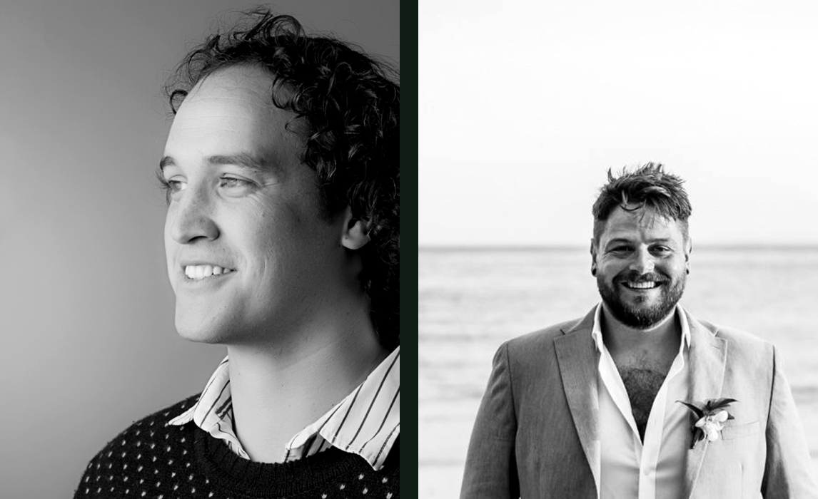 Adam Davies and Adam Alderton-Swart, founders of Mycelium Search